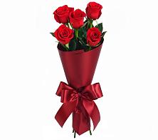 Букет 5 Красных роз Эдлесс Лав в Шаран