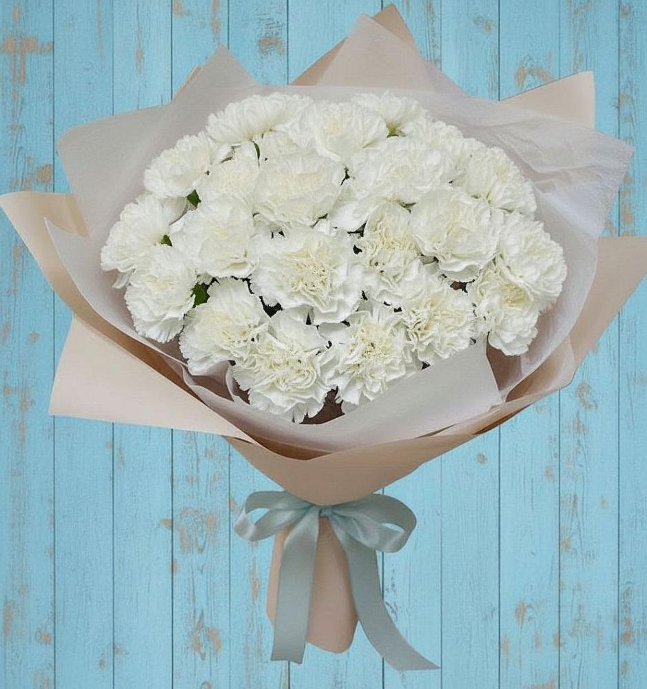 Букет цветов из: Гвоздики в Шаран