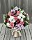 Букет цветов из: Альстромерии, Гвоздики, Розы и Хризантемы в Шаран