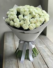 Букет 35 Белых роз #REPLACE_PRED# Шаран