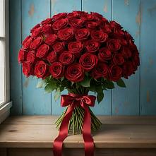 Букет Красные розы Блэк Меджик в Шаран