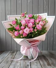 Букет Розовый кустик в Шаран