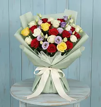 Букет цветов из:  Розы в Шаран