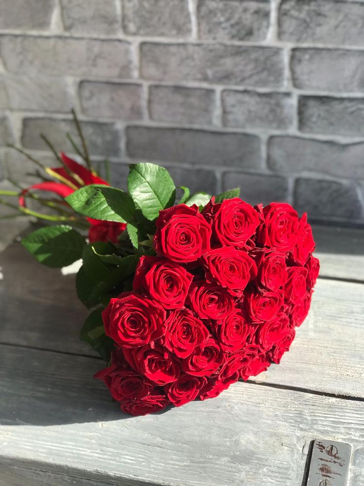 Букет Красные розы Фридом в Шаран
