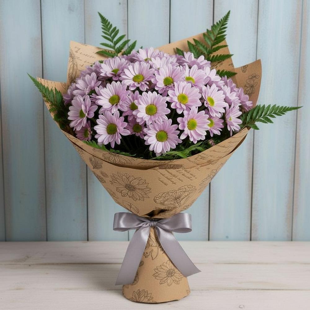Букет цветов из: Хризантемы в Шаран