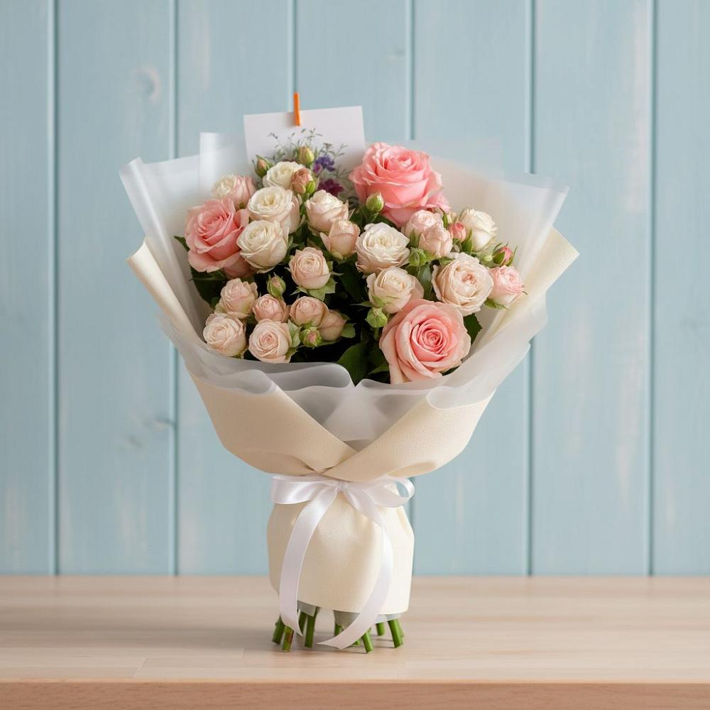 Букет цветов из: Розы в Шаран