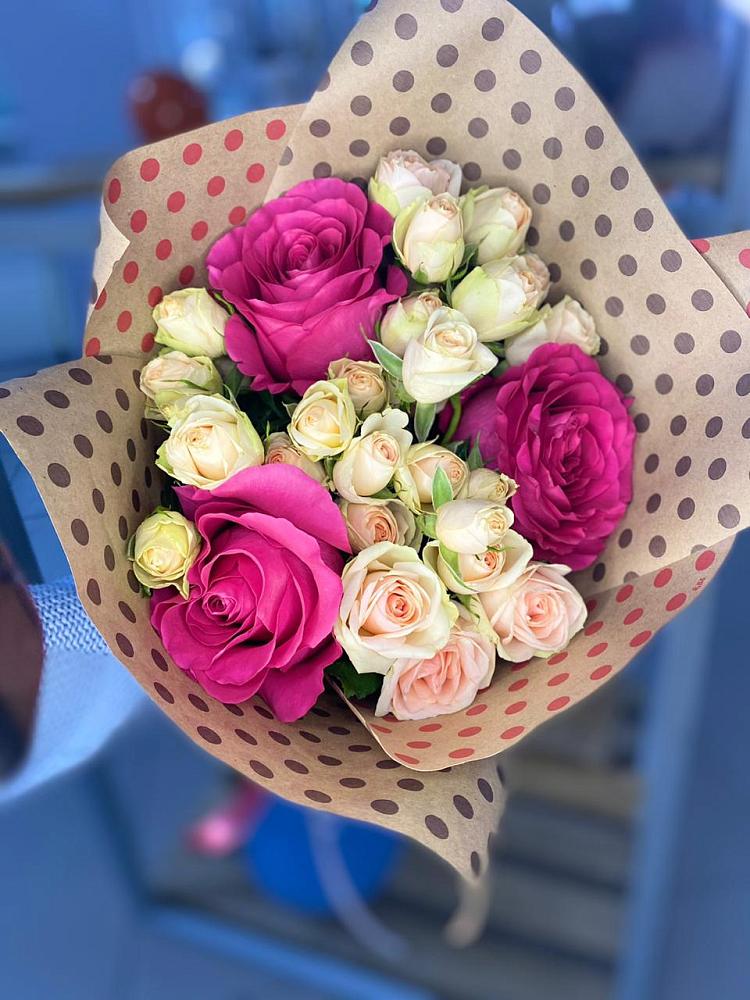 Букет цветов из: Розы в Шаран