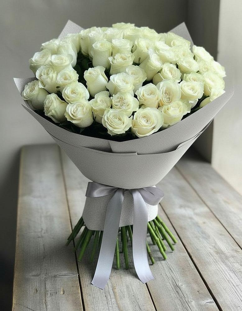 Букет 35 Белых роз в Шаран