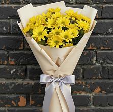 Букет цветов из:  Хризантемы #REPLACE_PRED# Шаран