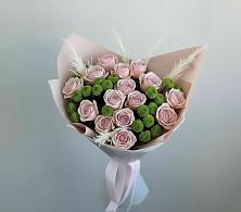 Букет цветов из:  Розы и Хризантемы в Шаран