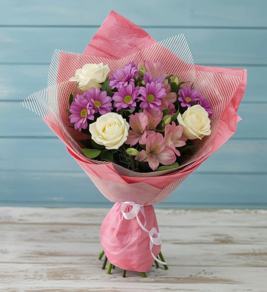 Букет цветов из: Герберы в Шаран