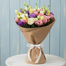 Букет цветов из:  Лизиантусы #REPLACE_PRED# Шаран